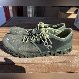 ON Cloud Running Shoes - Green - Men’s Size 13